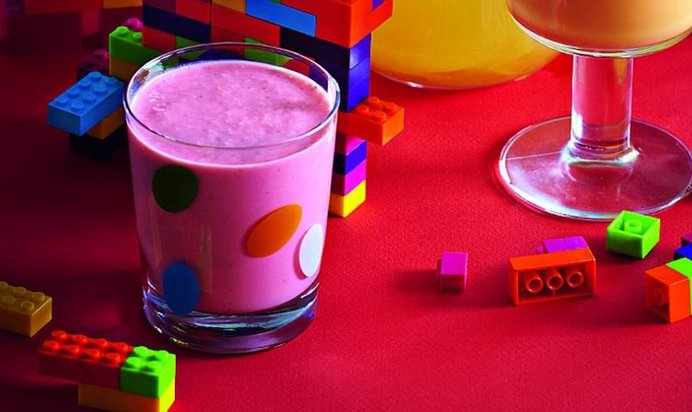 Клубничный коктейль