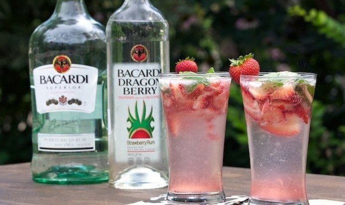 Клубничный мохито