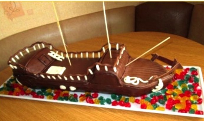 Торт Корабль