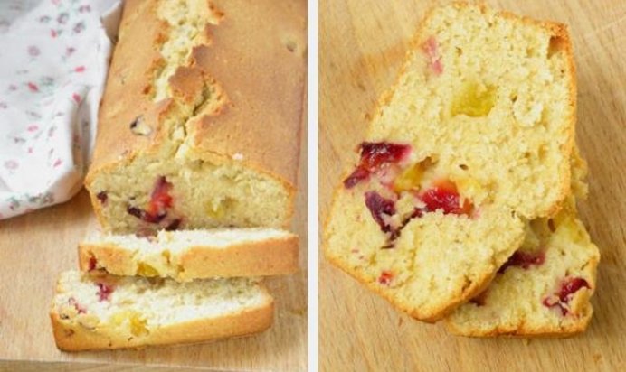 Овсяный кекс со сливами