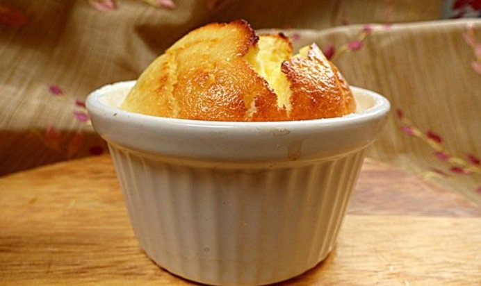 Быстрое суфле из яиц и кленового сиропа