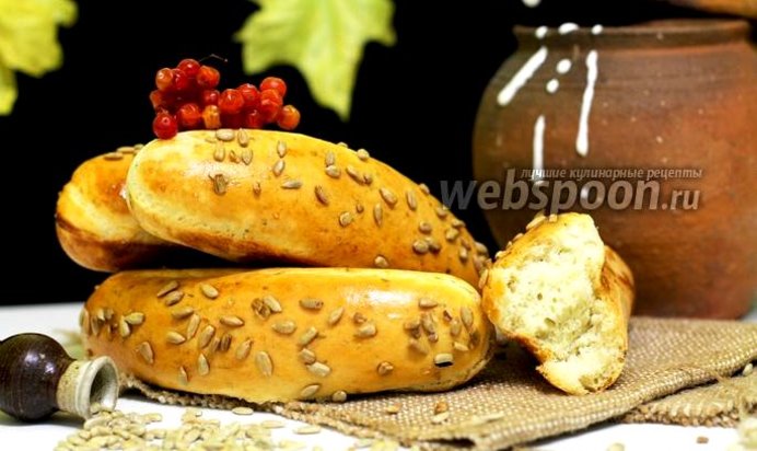 Ароматные багеты с семечками в хлебопечке