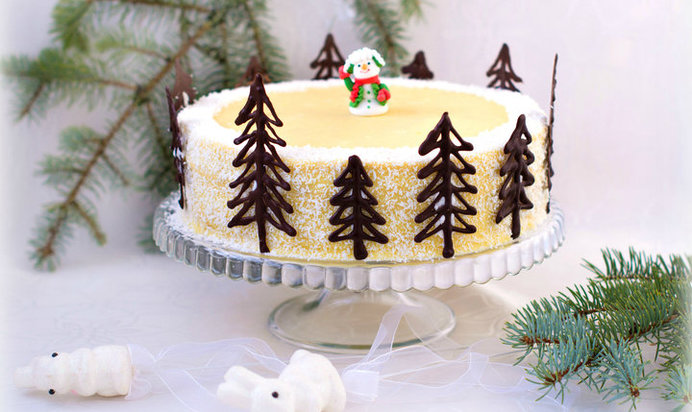 Торт «Нежный Наполеон»