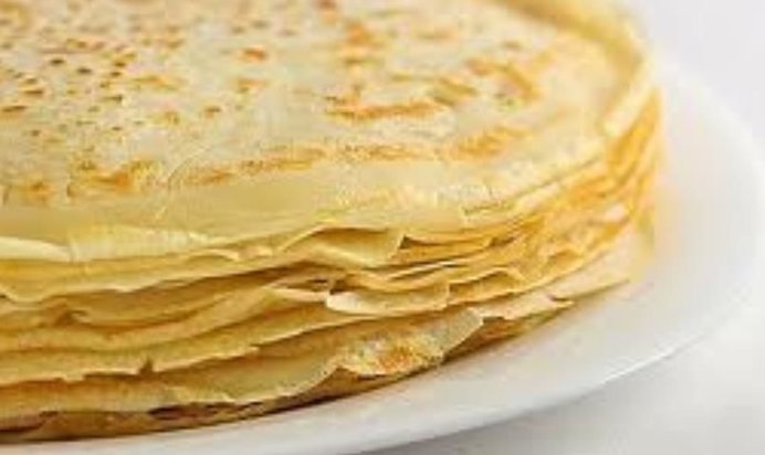 Сладкие блины на молоке, можно с любой начинкой