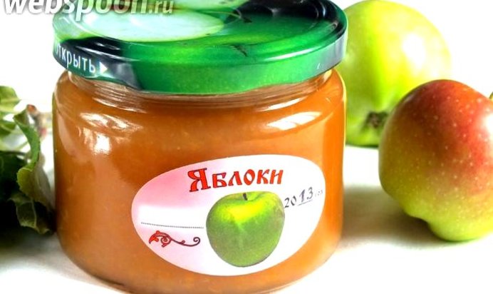 Яблочное повидло с корицей в хлебопечке