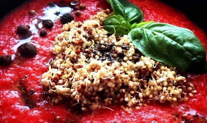 Гаспачо с киноа