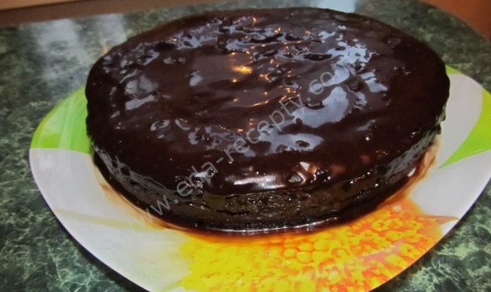 Торт шоколадный в мультиварке