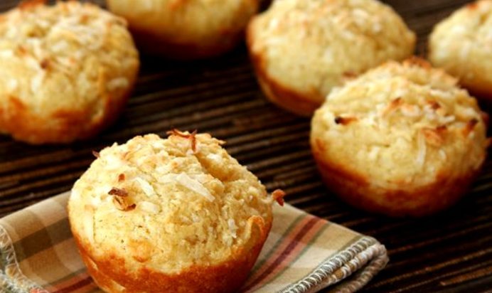 Кокосовые маффины