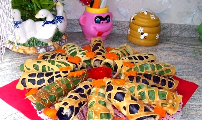 Блины на праздничный стол