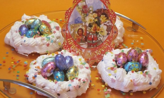 Творожные пасхальные кексы