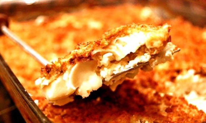 Тиляпия под хлебной корочкой