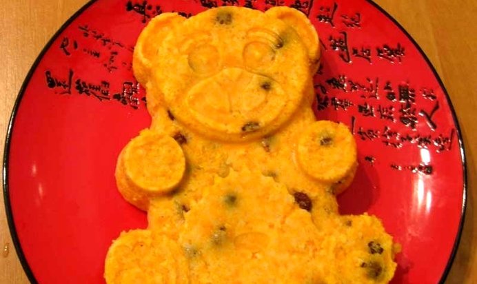 Постная запеканка из тыквы