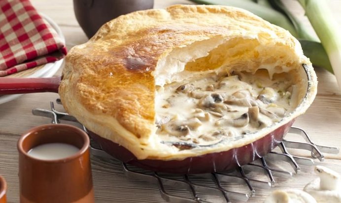 Грибная запеканка