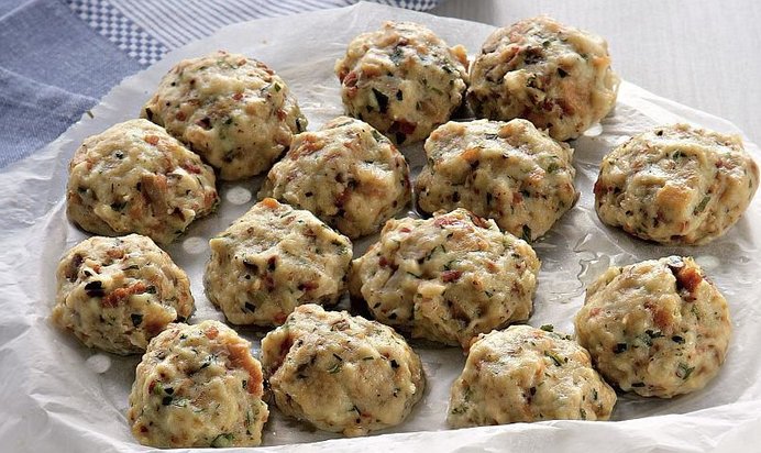 Кнедлики из белого хлеба