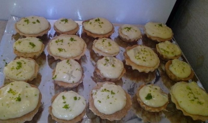 Кексы с лимонным кремом