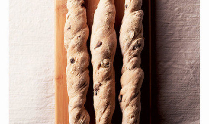 Хлеб с оливками