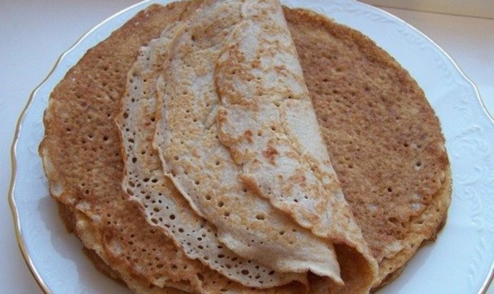Блинчики из гречки