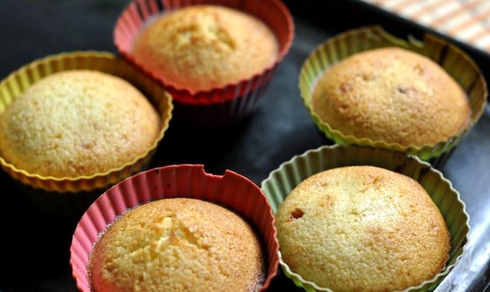 Кексы с начинкой