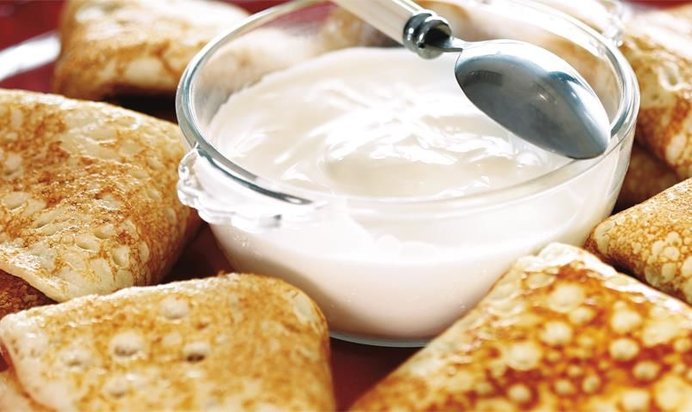 Блины красные на опаре