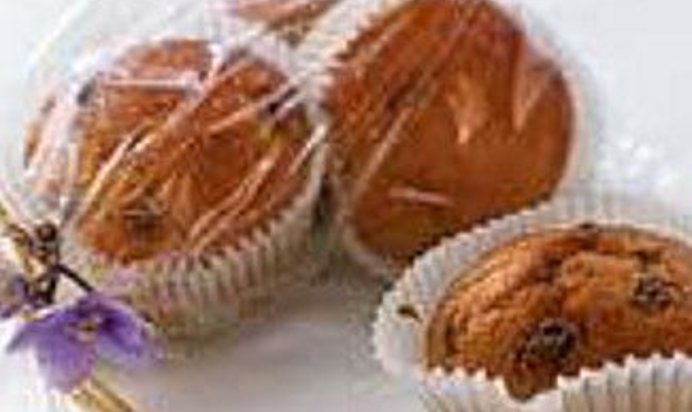 Кексы с вишнями