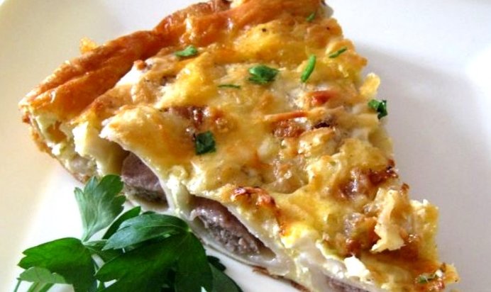 Запеканка из пельменей Ленивая жена