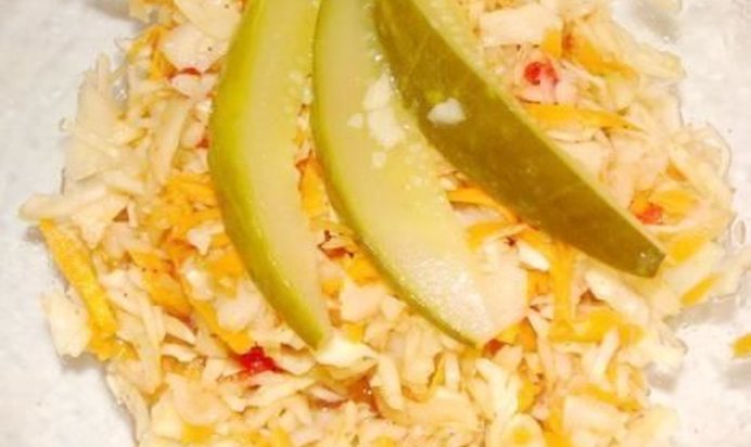 Салат Медовый из капусты с морковью и уксусом