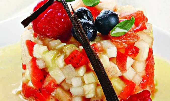 Кофейный торт с грецкими орехами