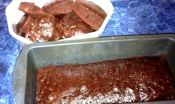 Шоколадный кекс с перцем чили