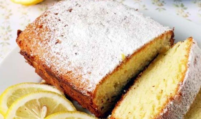 Лимонный кекс