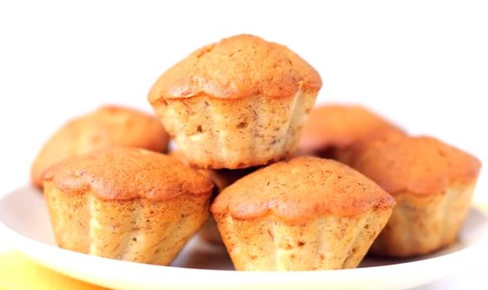 Кексики банановые