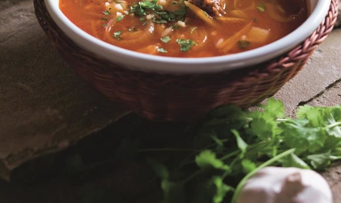Суп Красное харчо с бараниной