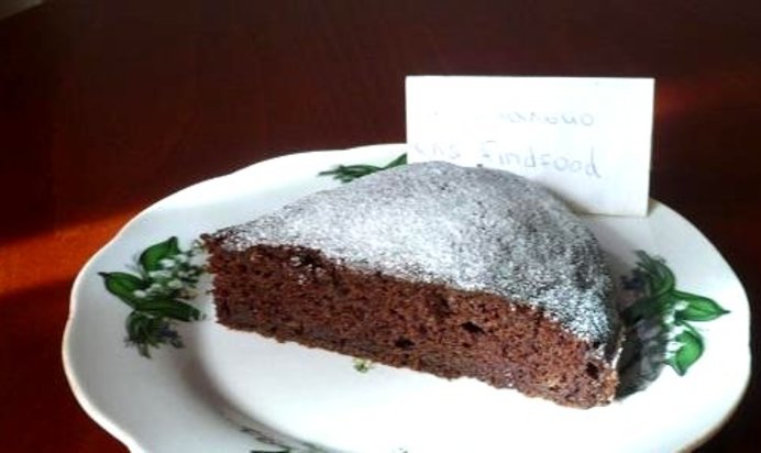 Шоколадный кекс с кабачком