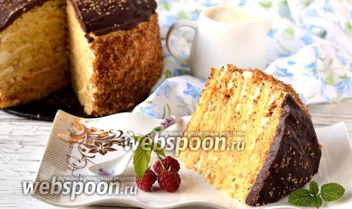 Торт «Молочная девочка»