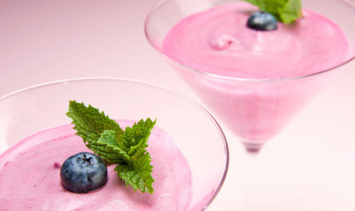 ягодно-протеиновый микс