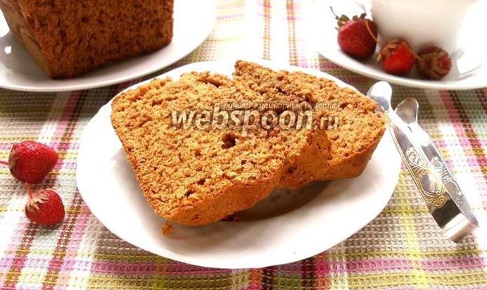 Клубничный кекс