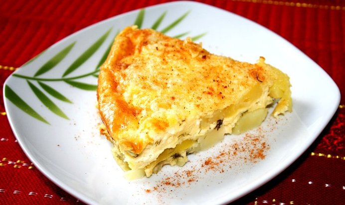 Запеканка на сковороде