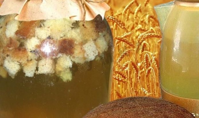 Домашний хлебный квас без дрожжей