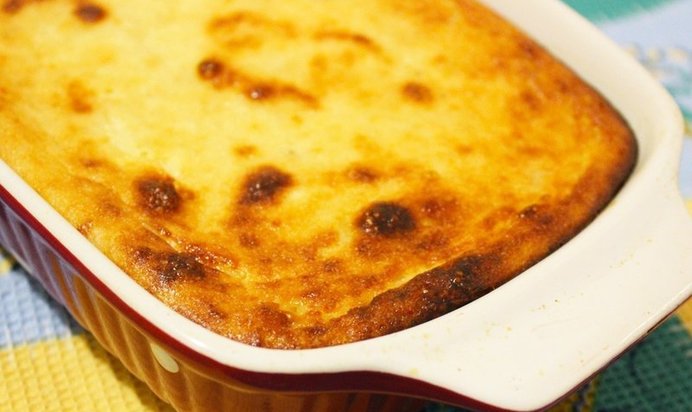 Сырная запеканка