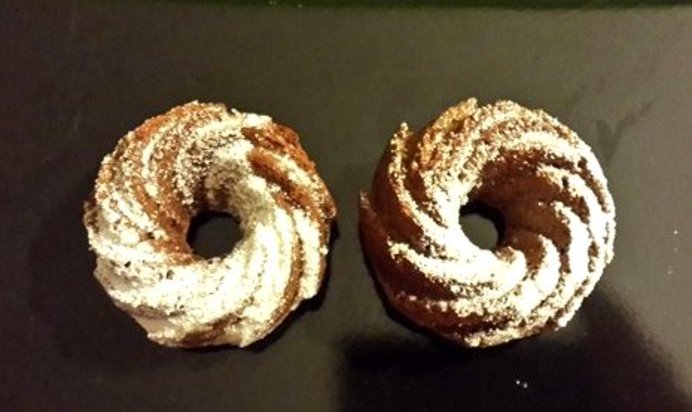 Шоколадно-творожные кексы