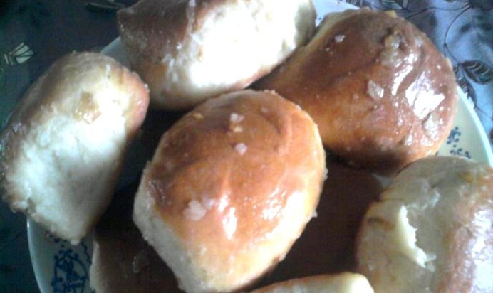 Балабушки с чесноком