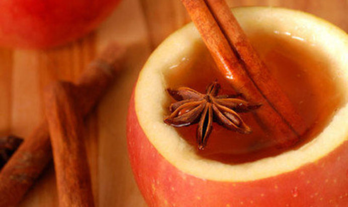 Яблочно-карамельный сидр от starbucks