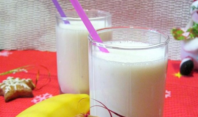 Молочно-банановый коктейль