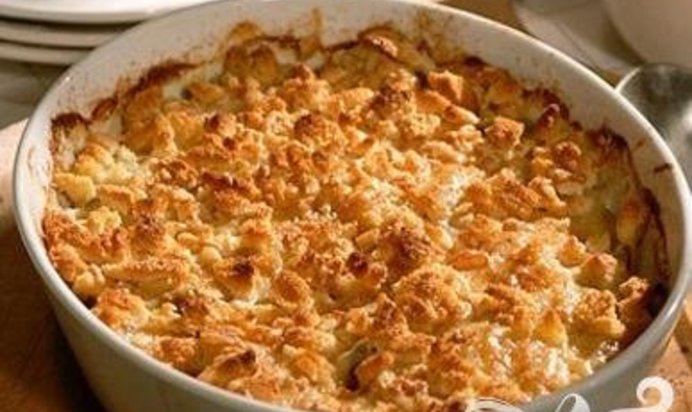 Запеканка из топинамбуров