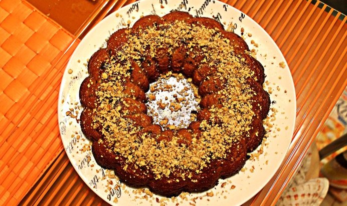 Кекс на сгущенном молоке