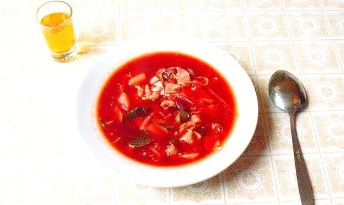 Легкий днестровский борщ