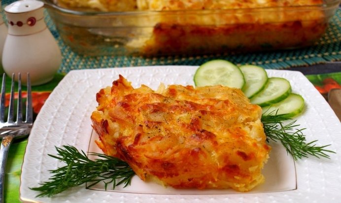 Запеканка из макарон