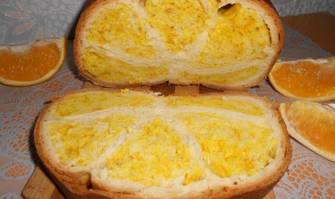 Цитрусовый хлеб