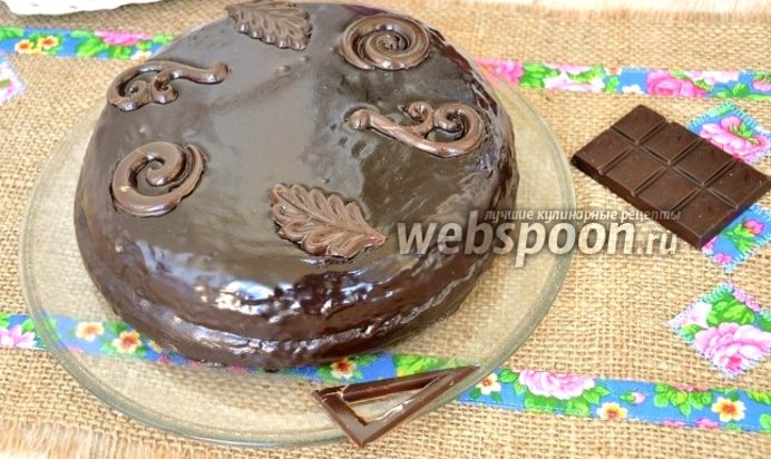 Торт «Захер» в мультиварке