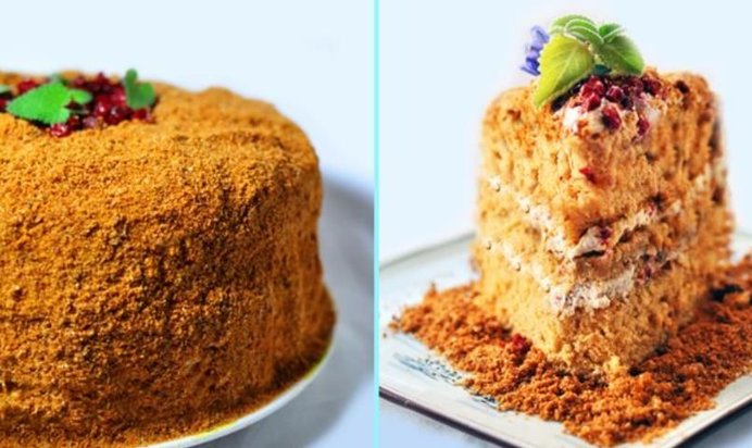 Торт Медовик Королевский