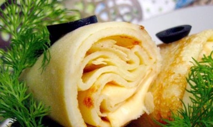 Блины с сыром